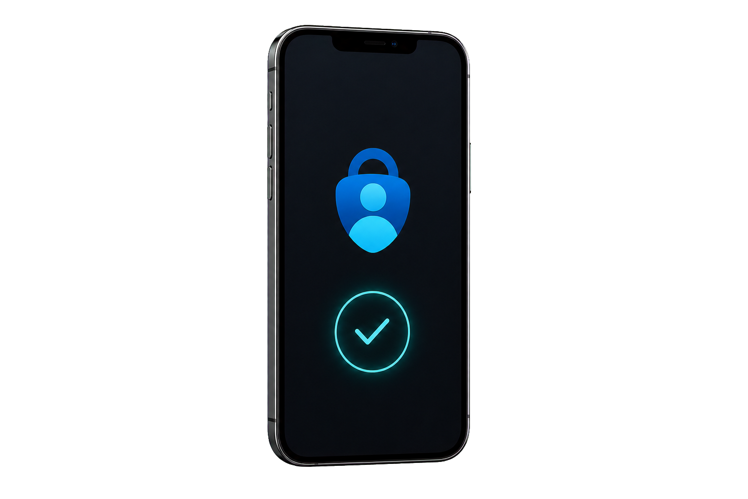 iPhone showing Microsoft Authenticator for multi-factor authentication